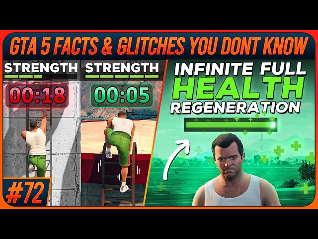 GTA 5 Facts and Glitches You Don't Know #72 (From Speedrunners)