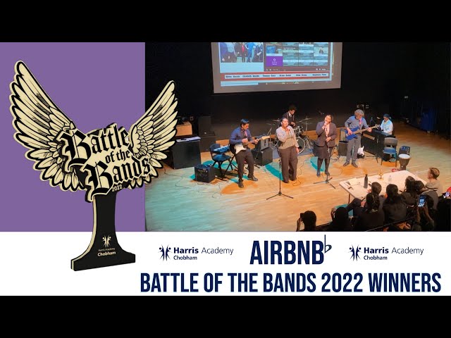 AIRBNB♭ - Winners of the Harris Federation Battle of the Bands 22!