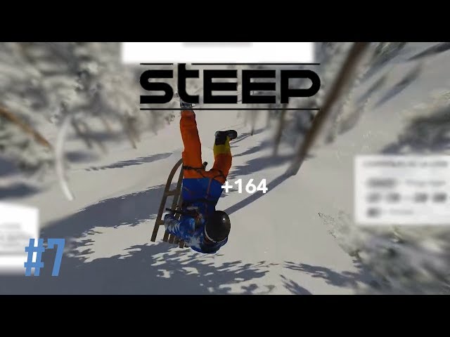 CETTE LUGE ET INCONTRÔLABLE ! - Steep Épisode 7