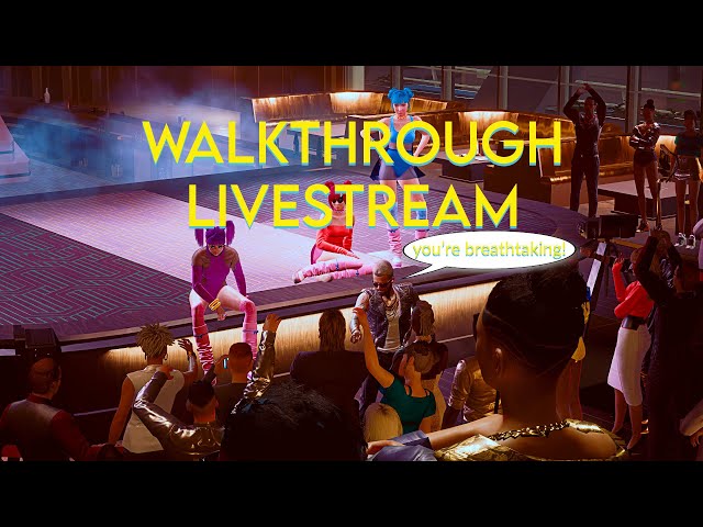 Cyberpunk 2077 Walkthrough Livestream - Kerry Eurodyne Side Quests! (continue)