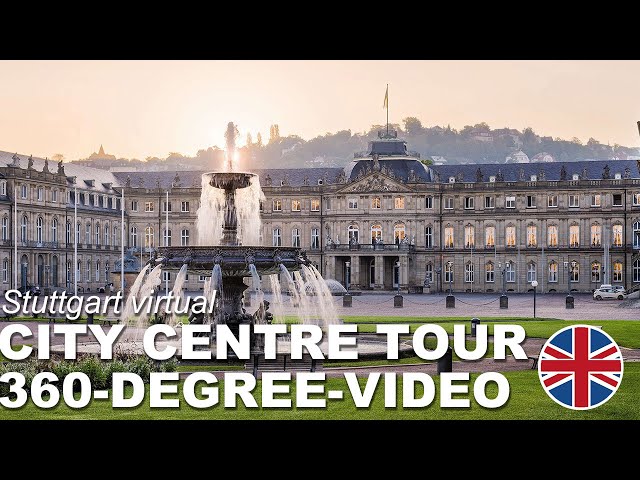 Stuttgart virtual: City Centre Tour (360-Degree-Video)