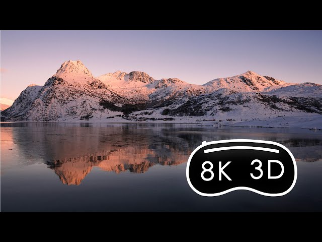 Lakeside in Lofoten  - Vision Pro App preview in 3D/180 spatial video