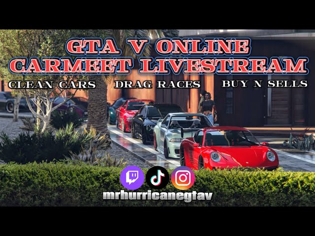 GTA V Carmeet | GTA V Online Livestream VOD