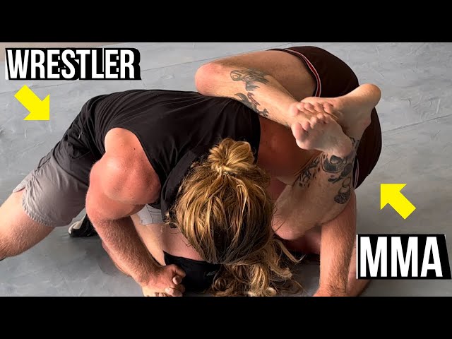 EXHIBITION MATCH: WRESTLER - AJZ vs MMA Fighter | Highlights | Pro Wrestling Documentary: PART 11