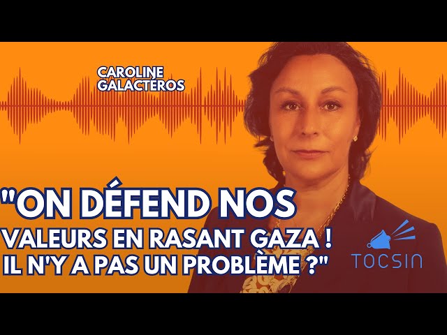 "On défend nos valeurs en rasant Gaza ! Il n'y a pas un problème ?" - Caroline Galactéros