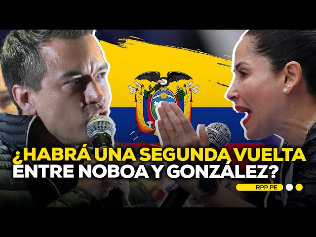 Elecciones en Ecuador 2025: ¿Noboa o González? Análisis de una posible segunda vuelta #ADNRPP