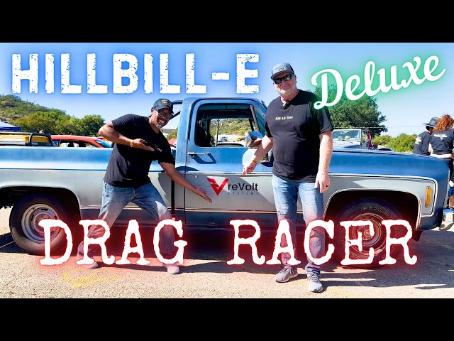 ELECTRIC Conversion Drag Racer - GMC Sierra HOT ROD Truck by ReVolt Systems