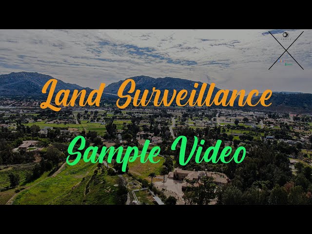 Land Surveillance | Aerial Drone Surveillance | The Drone Projects