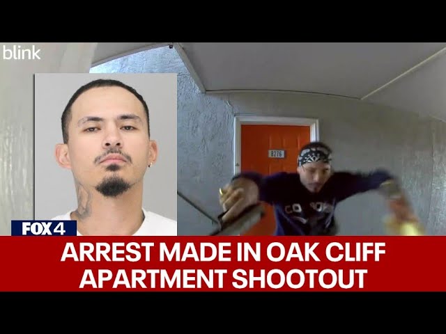 Arrest made in Oak Cliff apartment shootout with burglary suspect posing as maintenance man