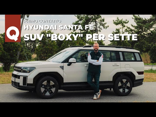 Hyundai Santa Fe: la Suv sette posti cambia completamente look. Ecco come!