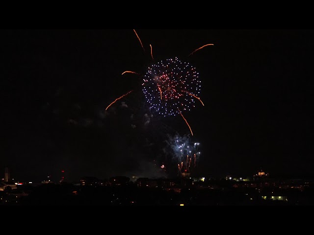 My hometown Turku Day fireworks 9/19/2021 4K HDR.