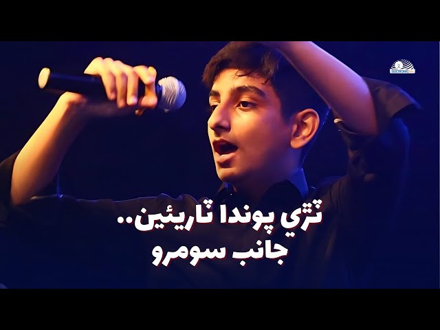 Janib Soomro Sings Tiri Pawanda at Latif Festival | Sindhi Poetry By Shaikh Ayaz | New Sindhi Song