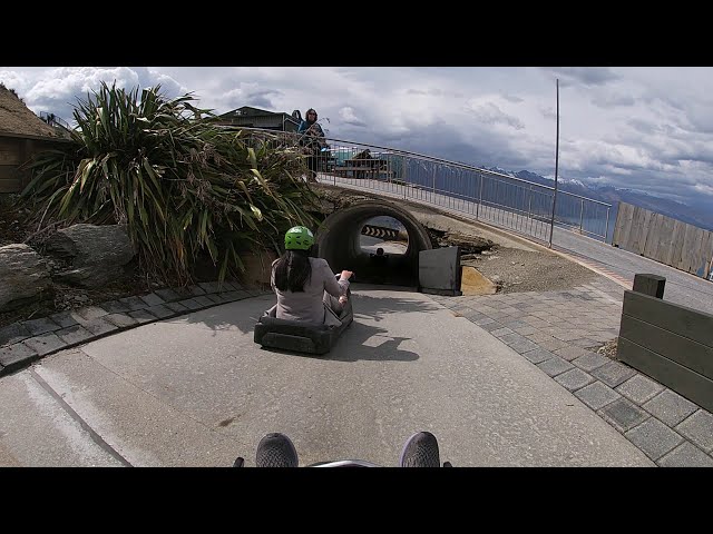 Skyline Queenstown Luge (Beginner Track)