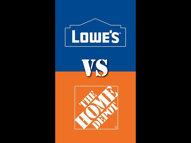 Lowe's vs. Home Depot: Where Should You Shop? #Shorts