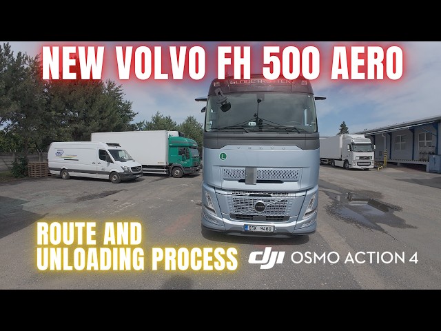 Unloading a Volvo FH Aero - The Most Satisfying Truck Experience