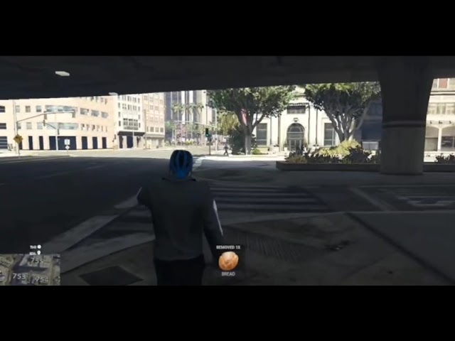 clip of tay roc playing fivem gta rp in "not like us rp" server