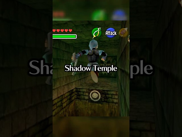 Fierce Deity Speedruns Shadow Temple in Ocarina of Time #ocarinaoftime #n64 #majorasmask #speedrun