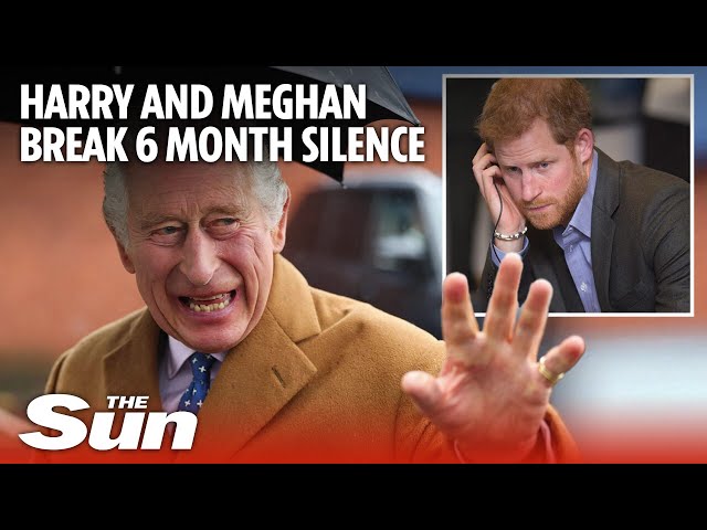 Harry &  Meghan break 6 MONTHS of silence to call King Charles & wish him happy birthday