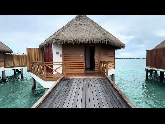 Over Water Villa Room Tour @  Mercure Maldives Kooddoo Resort