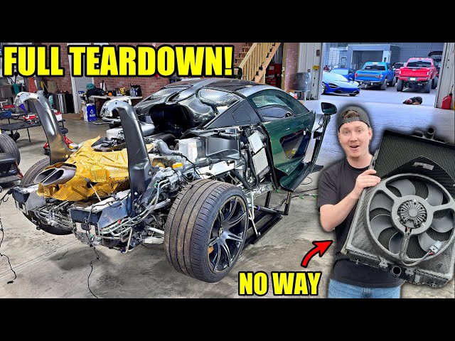 Rebuilding The Rarest Wrecked Mclaren Senna PART 2!!!