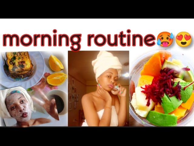 My morning routine (5:30am) shower time , healthy habits , working out /linetnzaivlogs