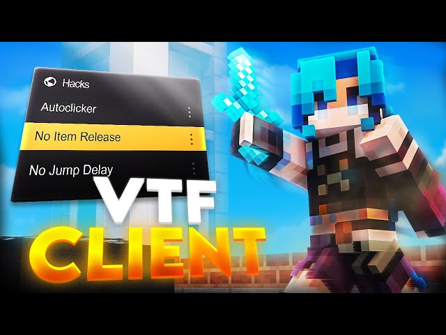 Best Auto Clicker For Minecraft Lunar Client | VTF Advanced Auto Clicker Client for 1.8.9 & 1.7.10