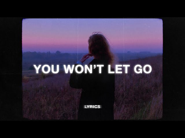 James Arthur - Say You Won't Let Go (Lyrics)