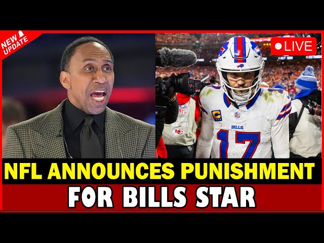 Live News : NFL Announces Punishment to Bills Star After AFC Championship Game