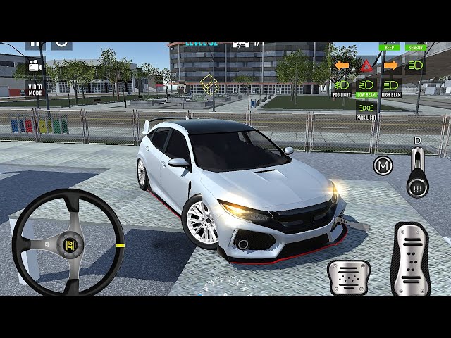 Car Parking 2025 - New Car Honda RS Mobile Parking Game - Car Game Android Gameplay