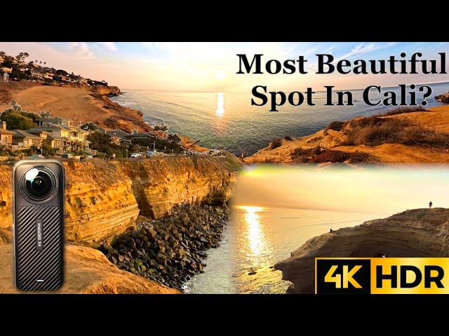 POV: The Sunset Cliffs In San Diego California! 4K HDR VLOG