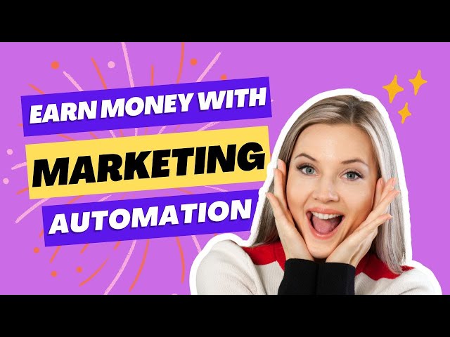 FREE COURSE - Make Money With Marketing Automation #monetizeyoutube #makemoneyonline #makemoney