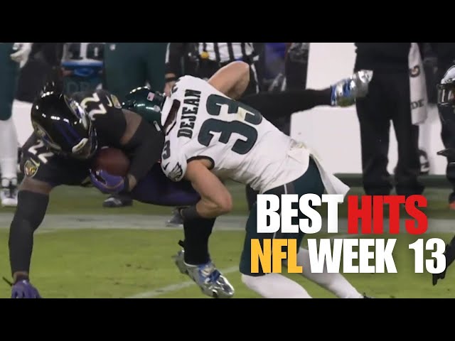 NFL Week 13: Crushing Tackles & Ferocious Hits That Shook the Field!