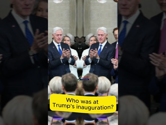 Who attended Donald Trump's inauguration? #donaldtrump2024 #uspresident