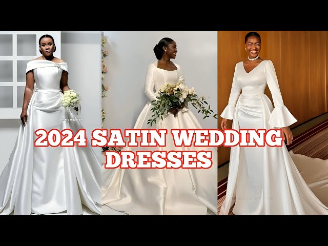 Why They’re Still Making Fun of Satin Wedding Dresses