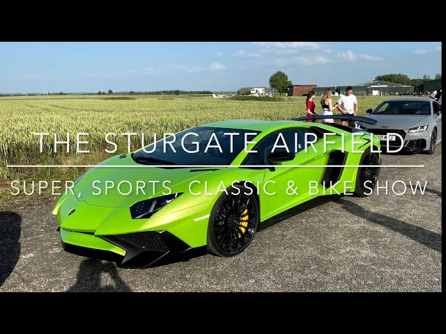 Supercars and Classic Cars SEND IT at Car Show (Sturgate Airfield Car Show)