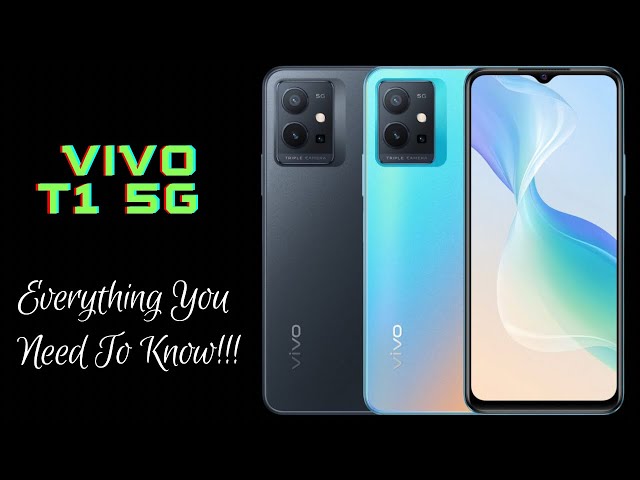 Vivo T1 5G Launched in India| Everything You Need To Know!!!