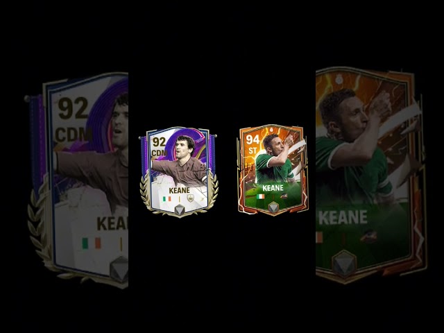 Roy Keane🇨🇮 Vs Robbie Keane🇨🇮 @charlie-lz 🇨🇮 #fifamobilecontent #footballteam #fifa