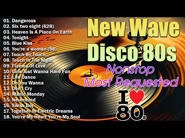 New Nonsstop Most Requested New Wave Disco 80s Nonstop Remix