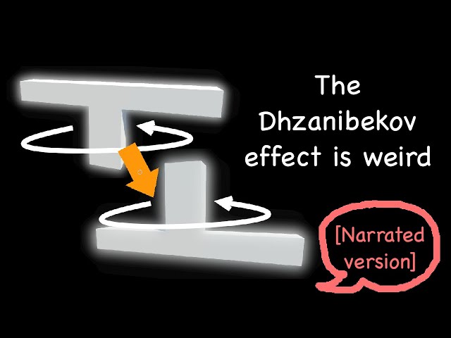 Can we SIMULATE the Dzhanibekov Effect? [narrated version]