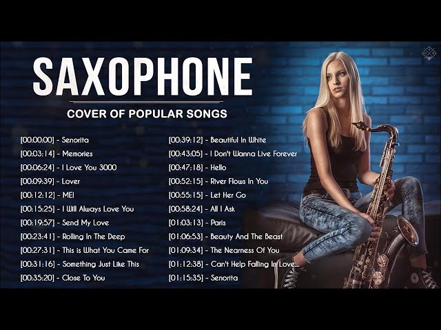 Top 30 Saxophone Cover Popular Songs 🎷 Best Instrumental Saxophone Covers 2020