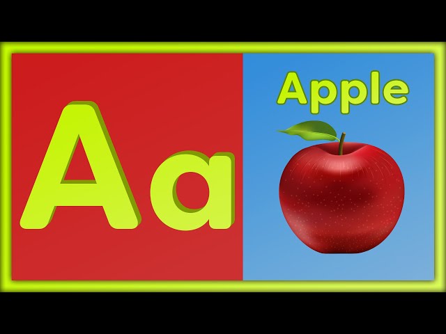 Phonics Song with Two Words + ABC Song | Learn the Alphabet for Kids | A for Apple