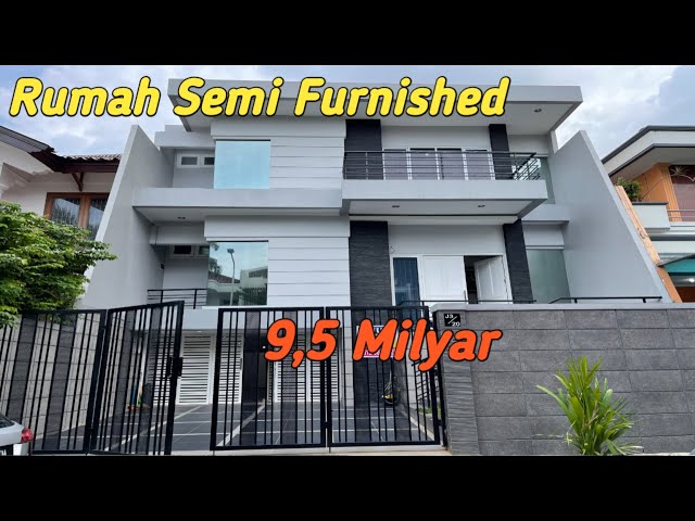 Rumah Semi Furnished di Puri Kencana