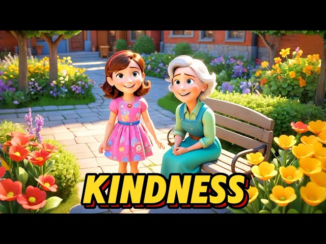 Mia's Garden of Kindness Moral Story For Kids | Bedtime Stories | English Story For Kids