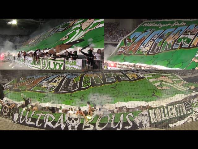 Tifo before the game Hammarby - Aik 2016