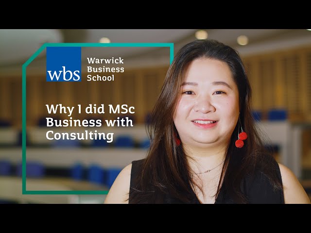 Why I did MSc Business with Consulting - Vanessa Wai Lok, Wu