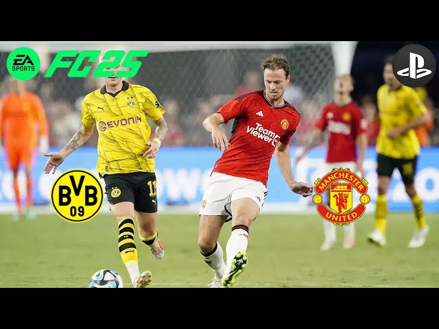 FC25 highlights | Manchester United x Borussia Dortmund | Gameplay | 4k HDR | PS5