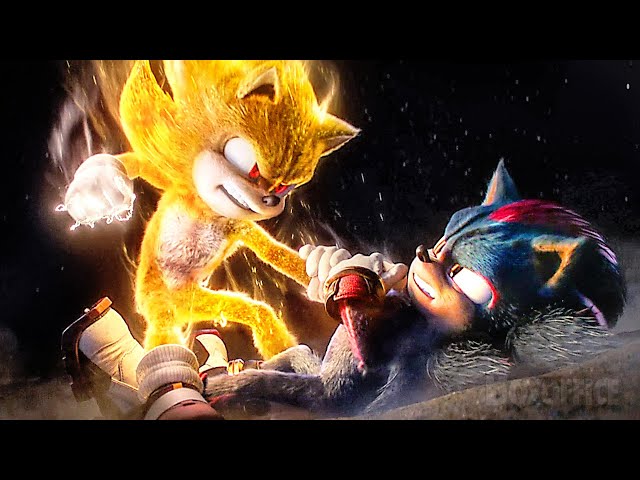 Super Sonic unleashes UNLIMITED Powers For 10 Minutes | Sonic 3 FULL ENDING 🌀 4K