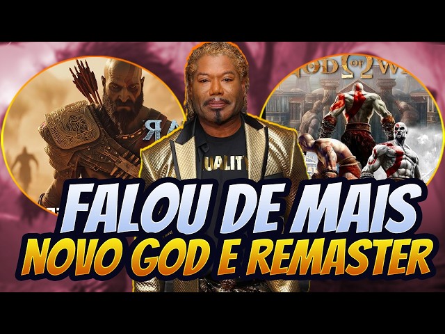 NOVO GOD OF WAR - Dublador do Kratos falou de mais ?