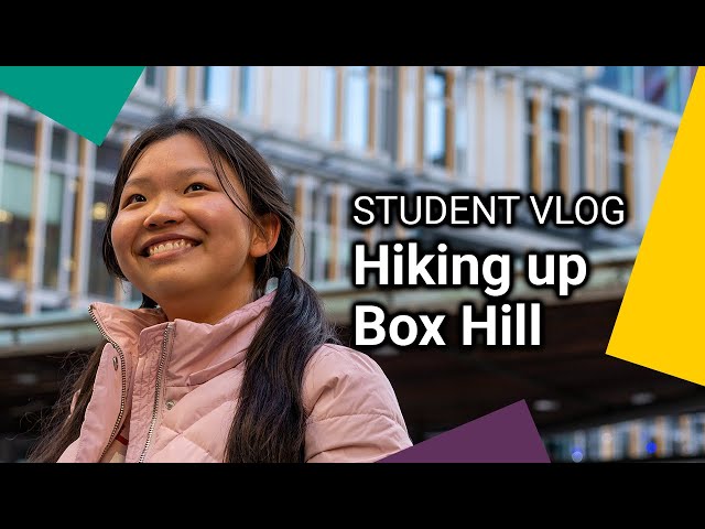 Hiking up Box Hill with Vanessa | Student Vlog