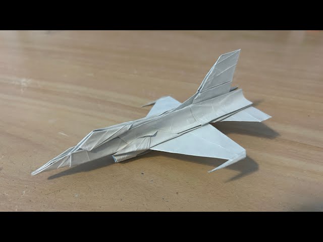 Origami F-16 Fighting Falcon